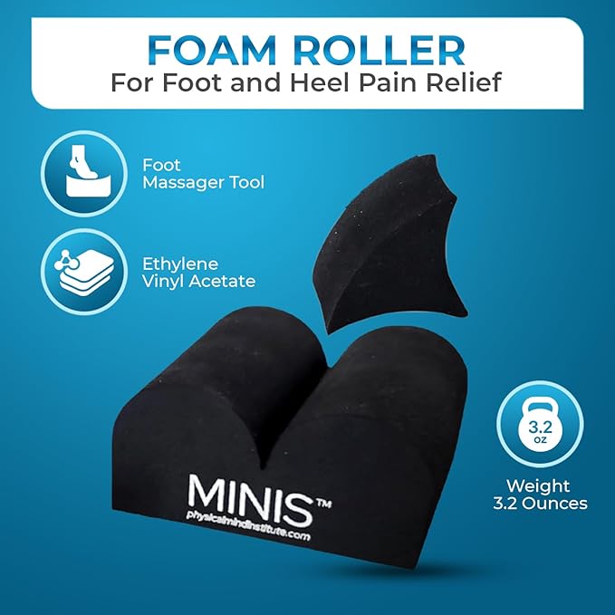 Bundle – Back Support Wedges + Parasetter Minis Foot Massager for Pain Relief, Posture, and Alignment