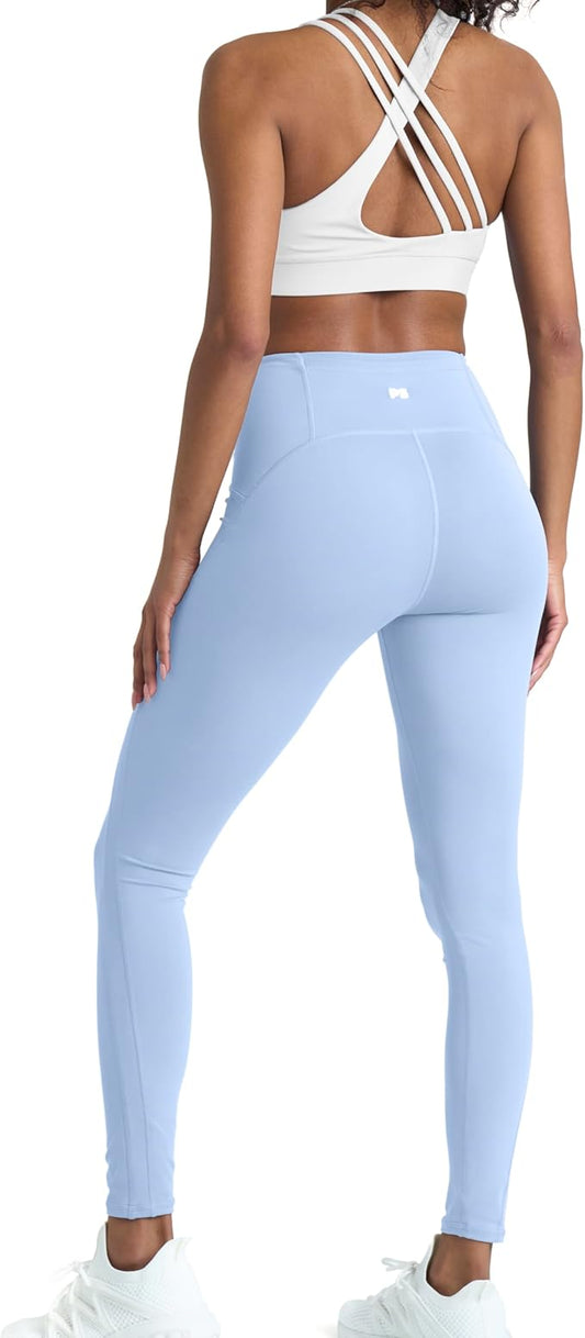 POPSUGAR 2 Piece Workout Sets for women, High Waist Leggings and Sports Bra Yoga Set Matching Gym Pilates Running Work Outfit