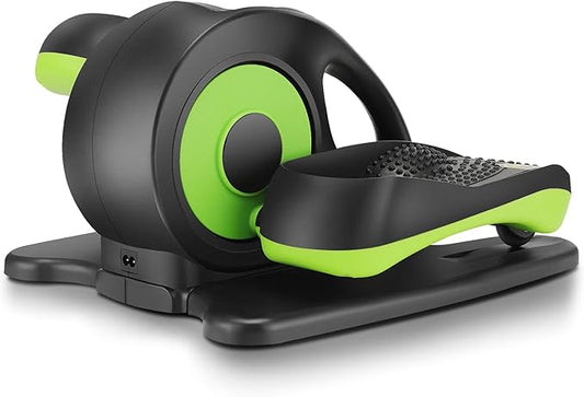 ANCHEER Under Desk Elliptical Machine - Quiet Pedal Exerciser for Seniors, Office & Home, Low-Impact Seated Leg Workout Equipment, Smart LCD Display, Remote Control