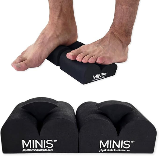 Bundle – Back Support Wedges + Parasetter Minis Foot Massager for Pain Relief, Posture, and Alignment