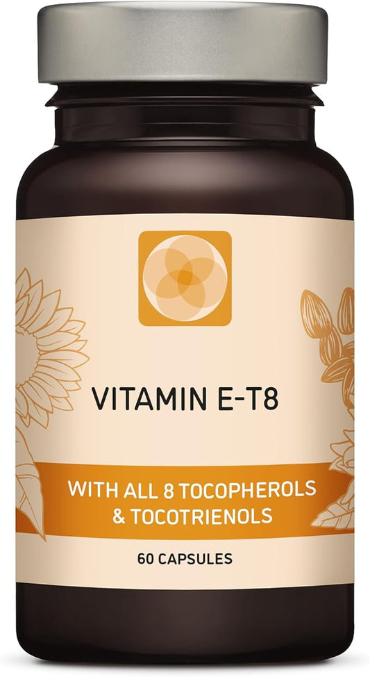 Ultra Tocotrienol 200mg Vitamin E Vegan – All 4 tocotrienols - Alpha Tocotrienol + Beta Tocotrienol + Gamma Tocotrienol + Delta Tocotrienol – No Tocopherols - Unique Tocotrienol Complex