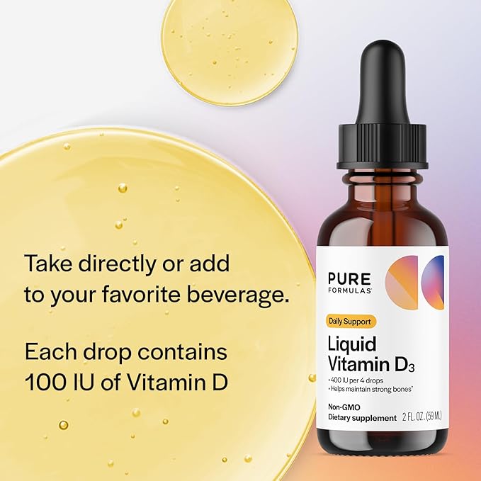 PureFormulas Liquid Vitamin D3-2 fl.oz. (59 ml)