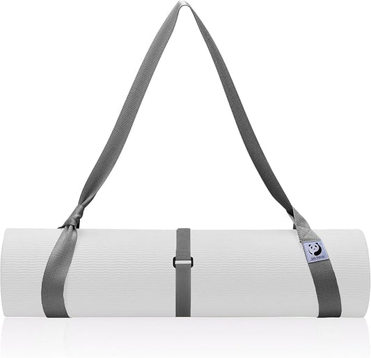 Slim Panda Yoga Mat Straps for Carrying, Adjustable Yoga Mat Carrier, Yoga Mat Sling(Yoga Mat Not Included)