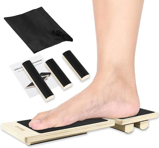 Ankle Strengthener, Foot Strengthener, Axis Board,Single Leg Ankle Balance Board, Blackboard Foot Trainer, for Stability Exercise, Physical Therapy, Plantar Fasciitis Relief, Strengthening Equipment