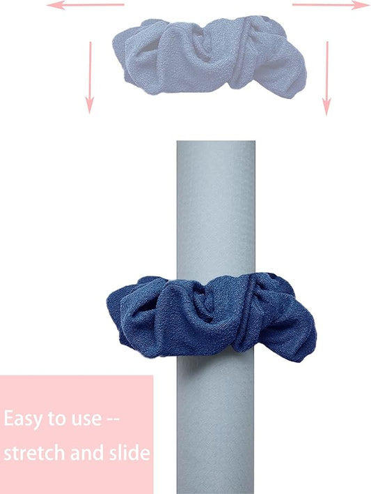 Yoga Mat Scrunchie - Holds Your Yoga Mat in Style - Durable & Elasticity Fabric - Fits All Standard Yoga Mats (mat not included)