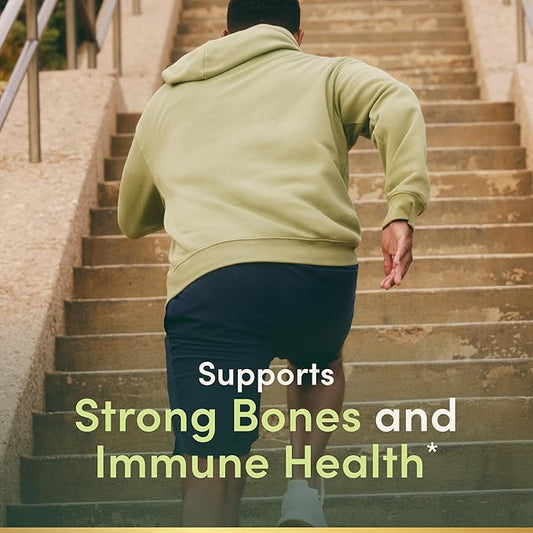 Nature's Bounty Vitamin D3 2000 IU | Supports Immune Health, Calcium Absorption & Bone Strength | Essential for Healthy Bones | Non-GMO, No-Gluten | 350 Softgels, 1 Serving Per Day for Daily Health