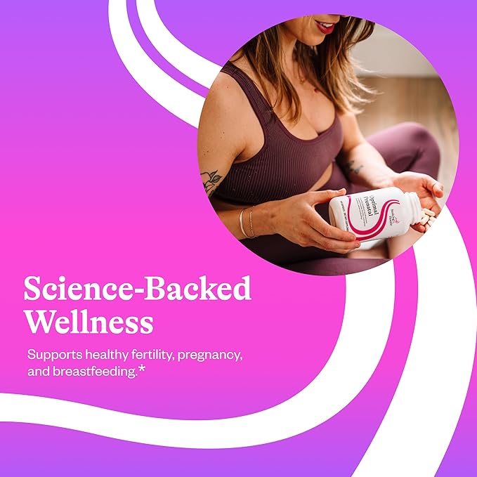 Seeking Health Optimal Prenatal, Women’s Vitamin with B12, Methylfolate, Choline, Methylation Support, Nutrients to Support Fertility, Pregnancy & Breastfeeding, Vegetarian Capsules (240 Capsules)