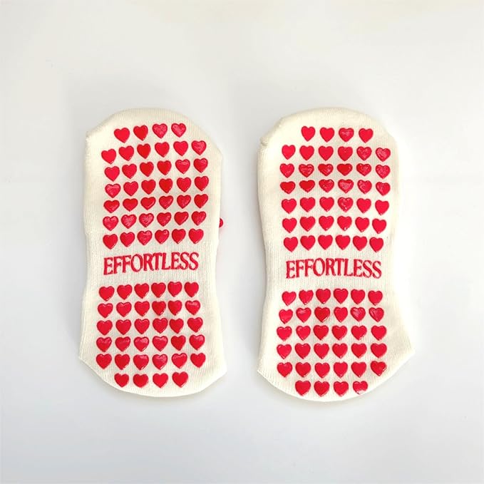 Shapes Studio Crew Half Calf Grip Socks, Cutest Fruits Pilates Socks, Ruffle socks, Non-Slip, Barre Yoga Fitness