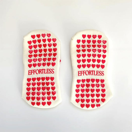 Shapes Studio Crew Half Calf Grip Socks, Cutest Fruits Pilates Socks, Ruffle socks, Non-Slip, Barre Yoga Fitness