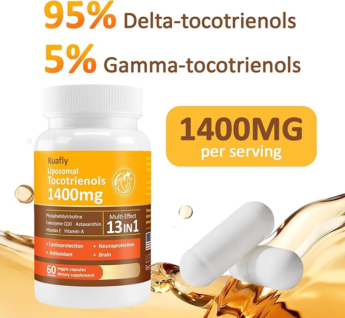 Liposomal Tocotrienols for Brain 240 Capsules