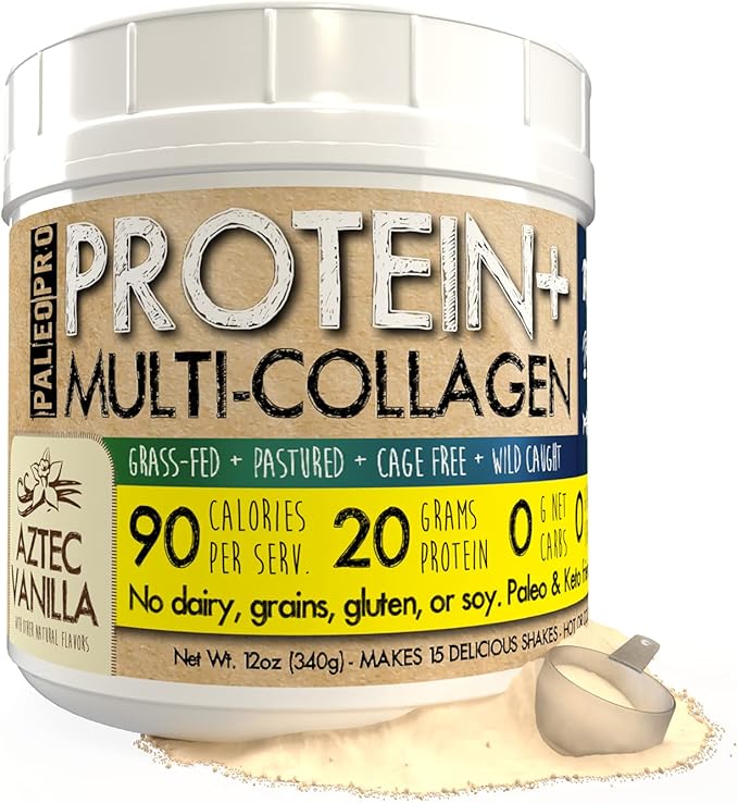 PaleoPro® Protein+ Multi-Collagen (Aztec Vanilla)