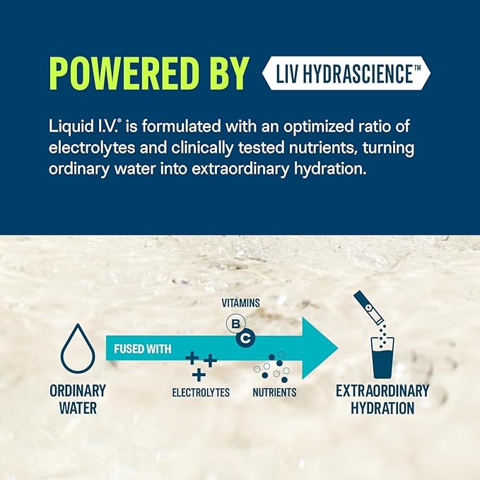 Liquid I.V.® Hydration Multiplier Sugar-Free - Strawberry Watermelon | Electrolyte Powder Drink Mix | 1 Pack (14 Servings)