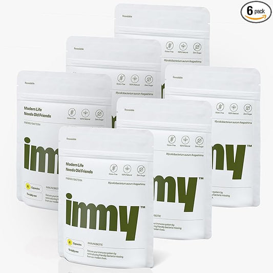 IMMY Immune Supplement for Mood Support and Gut Health, 180 ct. - Supports Joint Relief, Focus & Mood Support, Natural Calming Aid
