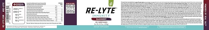 REDMOND Re-Lyte Immunity, Multivitamin Supplement Mix (BlackBerry)