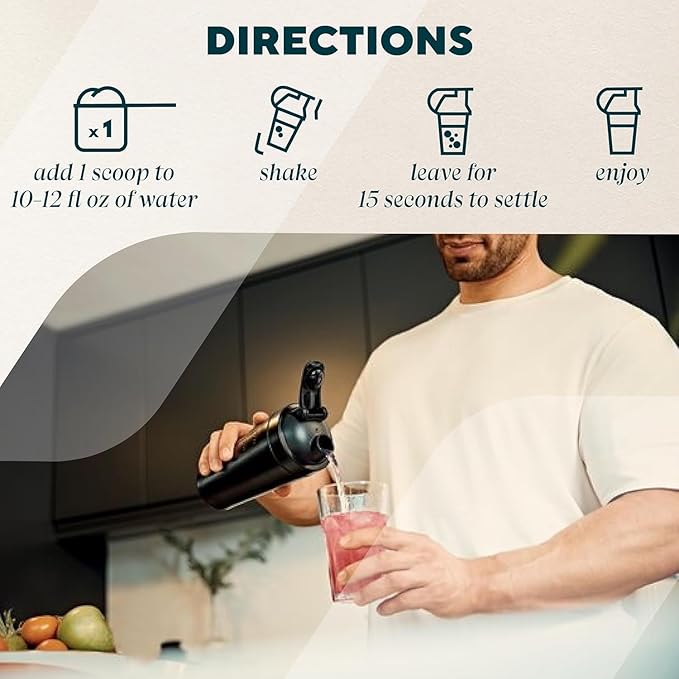 Myprotein Clear Whey Isolate Protein Powder, 1.9 lb Tropical Dragonfruit, 20g Protein per Serving, Naturally Flavored Drink Mix, Daily Protein Intake for Superior Performance