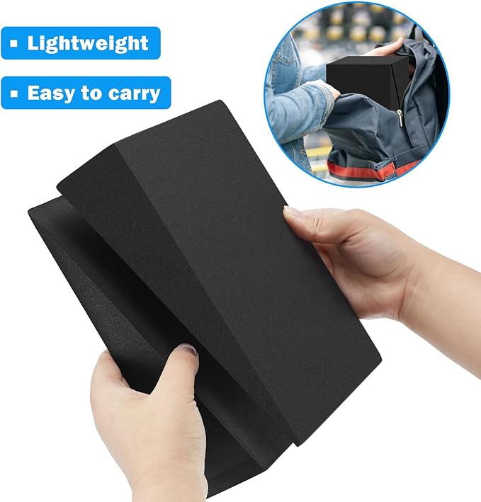 Foam Wedge Slant Board, 2-pcs Update Calf Stretcher, Squat Wedges for Yoga, Foot Rehabilitation and Stretching, and Physical Therapy