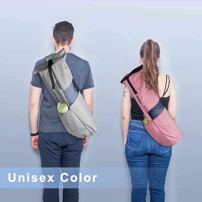 Explore Land Oxford Yoga Mat Storage Bag with Breathable Mesh Window and Large Pockets