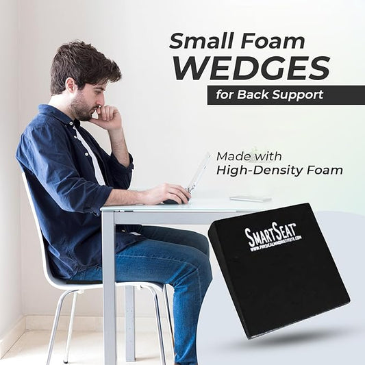 Wedges by SmartSeat, Small Foam Wedges for Back Support and Posture Correction