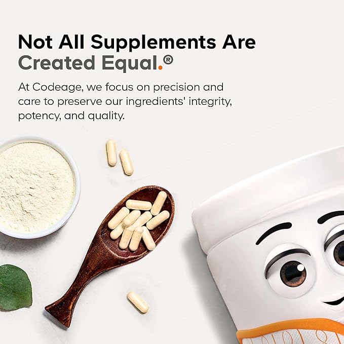 Codeage Liposomal Urolithin A Supplement 500mg Per Serving + Resveratrol, Betaine, CoQ10, Ellagitannins - A New Frontier Beyond NADH, NMN, NAD, NR, and PQQ Vitamins - Bioavailable - 60 Capsules