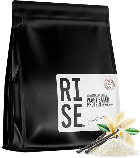 Plant-Based Protein Powder for Men and Women – 30g Complete Plant Protein and 3g Leucine, Zero Bloat, Delicious Taste and Smooth Texture, Madagascar Vanilla, 15 Servings