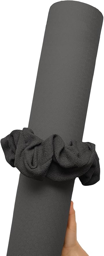Yoga Mat Scrunchie - Holds Your Yoga Mat in Style - Durable & Elasticity Fabric - Fits All Standard Yoga Mats (mat not included)