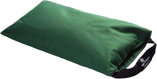 Hugger Mugger 10lb Yoga Sandbag - Adds Weight to Your Poses, Zipper Cover, Sturdy Handle, Silica Sand Filling, Durable Material