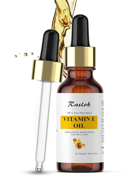 100% Pure Plant-Based Vitamin E Oil Helps Nourish and Moisturize Skin for a Soft| Radiant, and Youthful Appearance | Supports Healthy-Looking Skin and Hair | 2 Fl.oz - 30ml