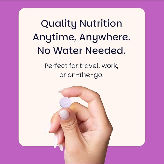 EZ Melts Hair Health Complete - Hair Supplement to Support Strength & Growth - Includes AnaGain Nu, Biotin, Apigenin, Bambo Silica & More - 1 Pack