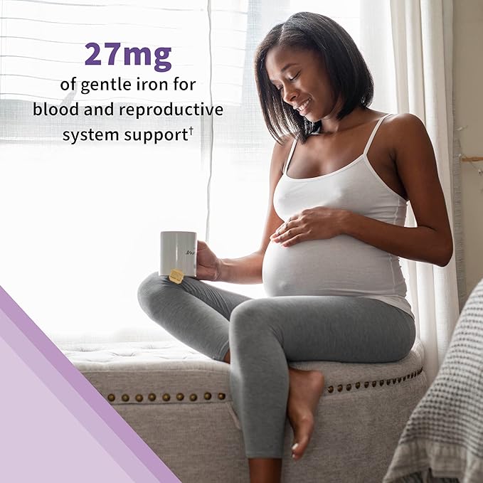 Essential Prenatal Gummy Vitamins for Women with Iron: Folate, Biotin, D3 & B12 + Probiotics for Digestion, Vitamin Code Multivitamin, Non-GMO, Gluten-Free, 90 Cherry Lemonade Gummies, 30 Day Supply