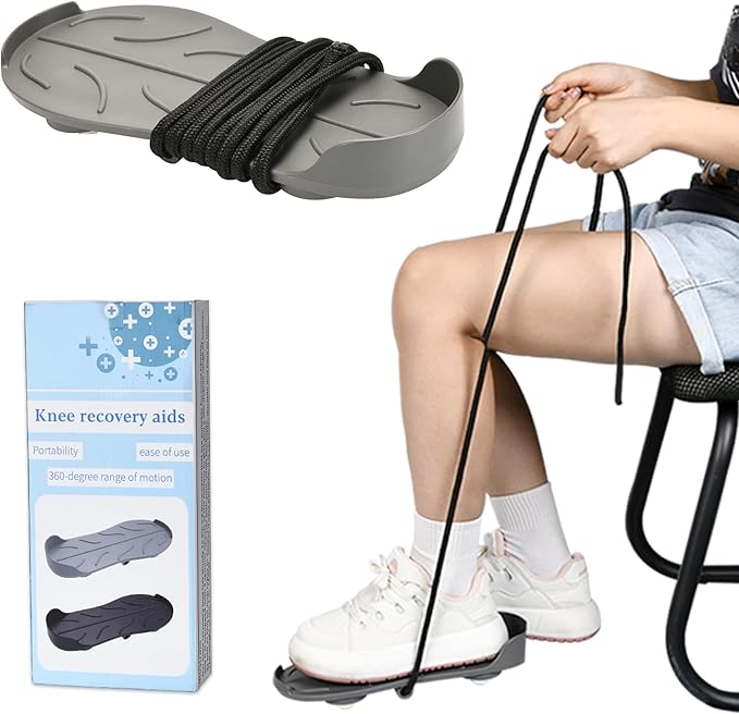 Knee Glider for Replacement, Leg Exerciser and Rehabilitation Device for Hip Replacement, ACL or PCL Surgery - Increase Range of Motion