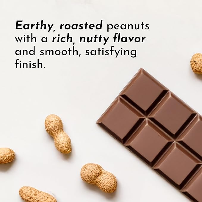 Roasted Peanut Butter Chocolate Protein Powder – 30-Serving Blend with 100% Grass-Fed Whey & Organic Plant Proteins – Rich Cocoa & Roasted Peanut Flavor – Supports Muscle Recovery & Energy*