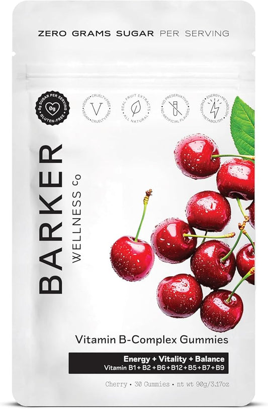 Barker Wellness Vitamin B-Complex and Vitamin D3 + K2 Gummies Bundle