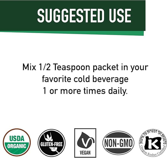 E3Live BrainOn On-The-Go-Singles, 30 Count, 1 Gram