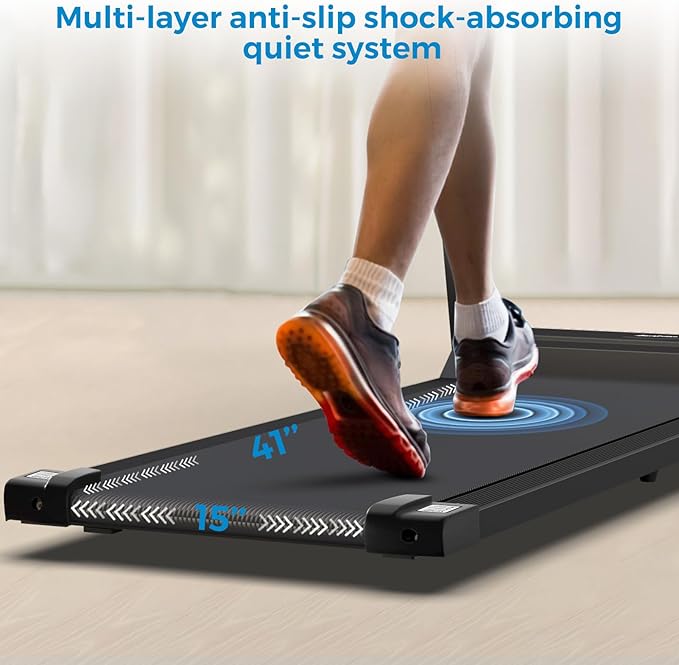 AoraPulse Portable Foldable Treadmills for Home, Small Folding Treadmill for Home Office with 300 LBS Capacity, Walking Running Exercise Electric Compact Treadmill with LED Display