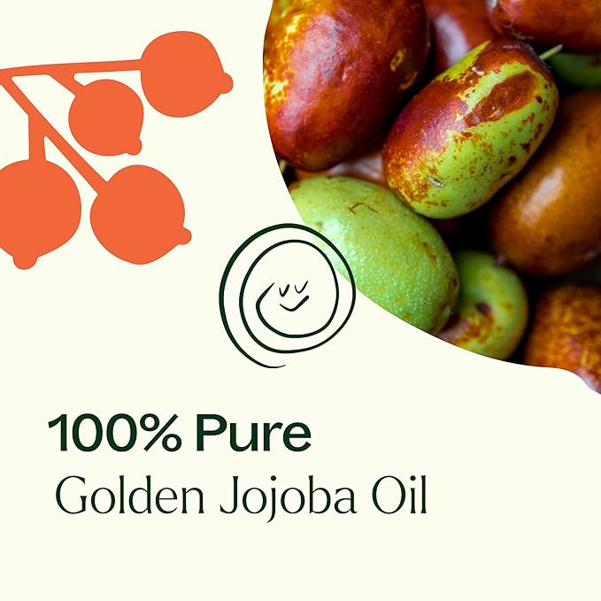 Plant Therapy Jojoba Golden Carrier Oil 16 oz 100% Pure, Cold-Pressed, Natural and GMO-Free Moisturizer and Carrier Oil for Essential Oils