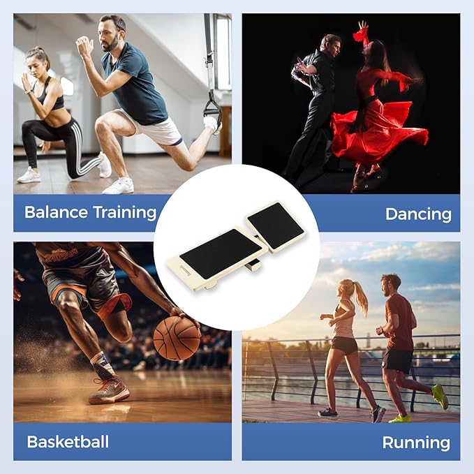 Ankle Strengthener, Foot Strengthener, Axis Board,Single Leg Ankle Balance Board, Blackboard Foot Trainer, for Stability Exercise, Physical Therapy, Plantar Fasciitis Relief, Strengthening Equipment