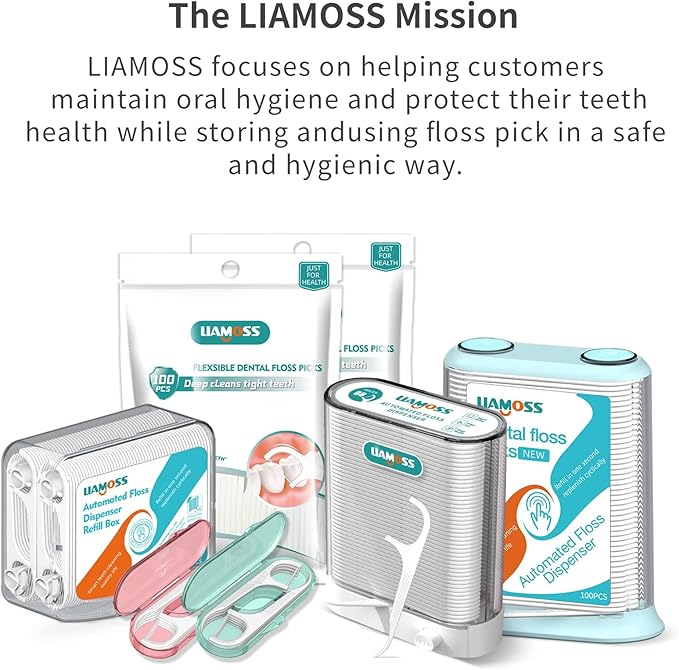 520 Count Dental Floss Picks with 2 Floss Dispenser-3 x Teeth Cleaning Advanced Clean Floss Stick,Perfect for Molar Tight Teeth Interdental Spaces,Fight Tooth Decay,Family Toothpicks(5 Pack)