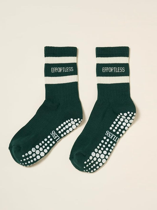 Shapes Studio Crew Half Calf Grip Socks, Cutest Fruits Pilates Socks, Ruffle socks, Non-Slip, Barre Yoga Fitness