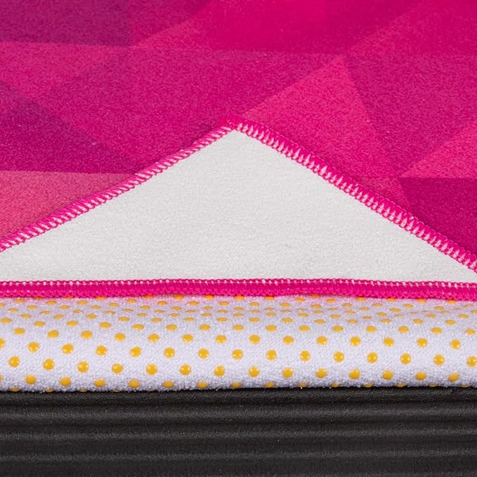 Yoga Grip Yoga Towel - Non Slip Hot Yoga Mat Towel With Corner Pockets, No-Skid Grip, and Built-in Alignment Lines | Soft, Moisture Wicking, and Sweat Absorbent | No Bunching, Stays in Place 72" x 25"
