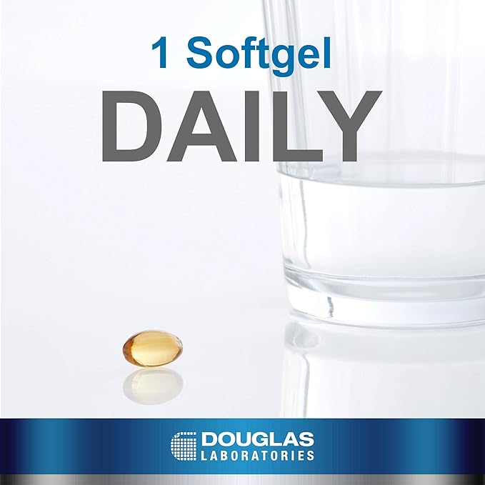 Douglas Laboratories E-400 | Vitamin E for Antioxidant Protection and Cardiovascular Support | 100 Capsules