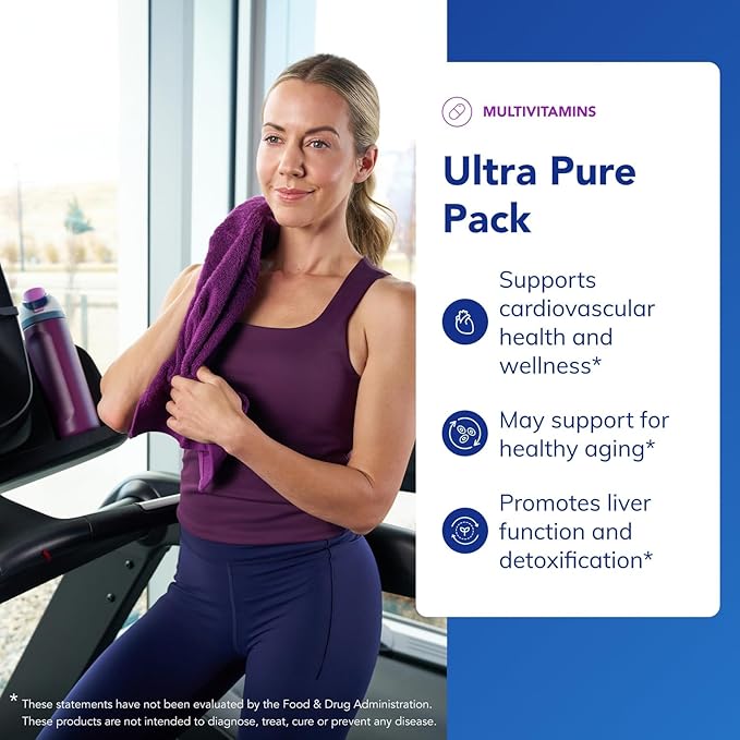 Pure Encapsulations Ultra Pure Pack - Daily Comprehensive Multivitamins - Supports Well-Being* - with Coenzyme Q10, Vitamin C & More - Non-GMO - 30 Packets