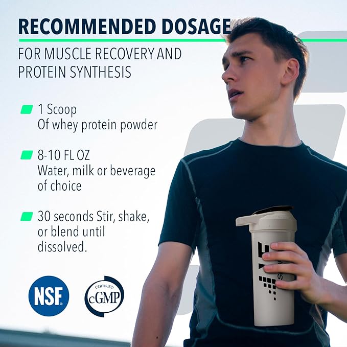 NF Sports Post Workout Nutri Whey Protein Powder, Dietary Supplement, Amino Energy, Supports Immunity, BCAA Powder, Helps Fight Stress (Alpine Strawberry Powder, 828g, 23 Servings)