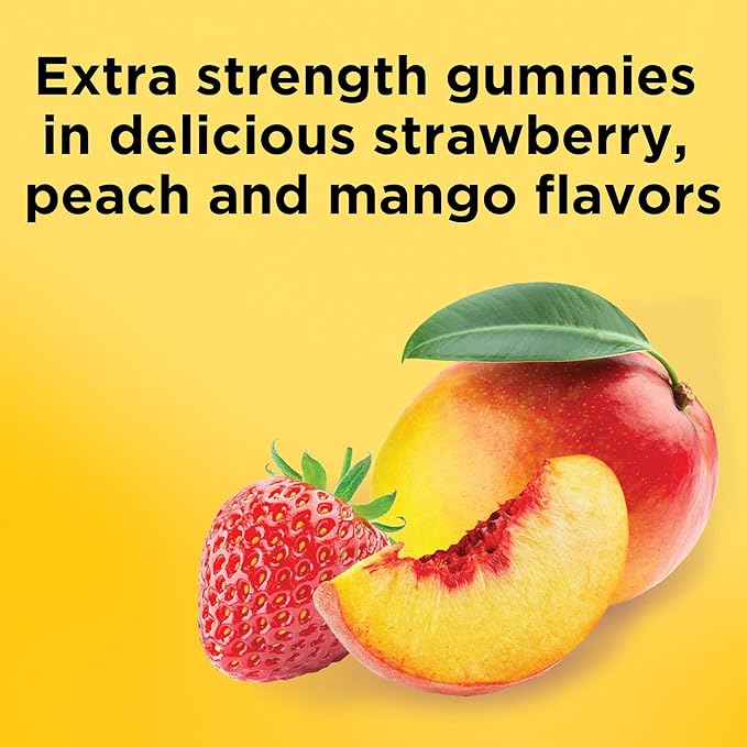 Nature Made Vitamin D3 5000 IU Per Serving Gummies Extra Strength, Bone and Immune Health Support, 80 Vitamin D Gummies for Adults, 40 Day Supply