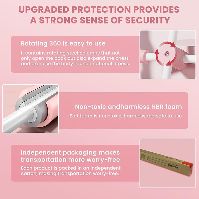 Yoga Stick - Posture Corrector Stick - Posture Rod - Back Crack Corrector - Child Adult Hump Corrector - Neck Hump Corrector - Yoga Stick Posture Corrector - Back Crack Corrector - Back Bulger31.8in