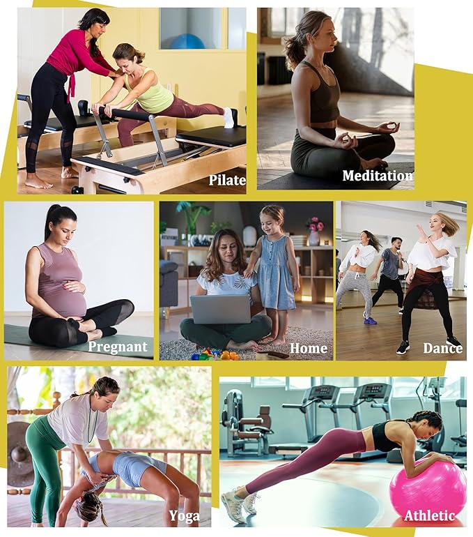 Non Slip Pilates Socks with Grips for Women, Yoga Socks For Pure Barre,Hospital, Athletic Socks
