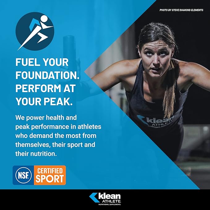 Klean Athlete | Klean Casein Protein | Designed to Help with Recovery and Reduce Muscle Breakdown.* | NSF Certified for Sport | 21.6 Ounces | Natural Vanilla Custard Flavor