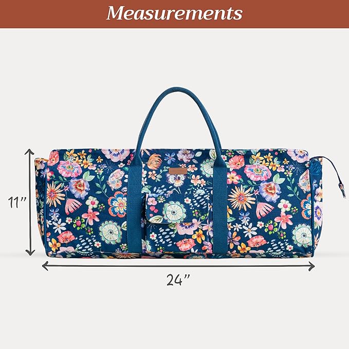 Maison d' Hermine Yoga Mat bag, Cylindrical bag for Woman&Men, yoga mat Bag &Adjustable shoulder straps Yoga Mat Carrier Bag with Drawstring Water Bottle Pocket and zipper pocket