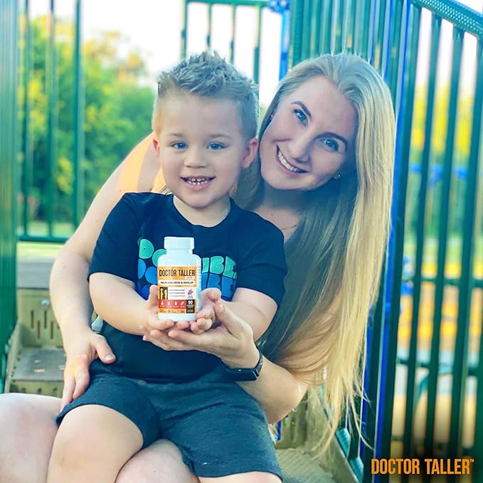 Doctor Taller Kids - Kids Multivitamins, Toddler Vitamins - Support Healthy, Immunity and Bone Strength for Ages 2 to 9 - Grape Flavor - 60 Vegan Chewable Tablets | Pack 2