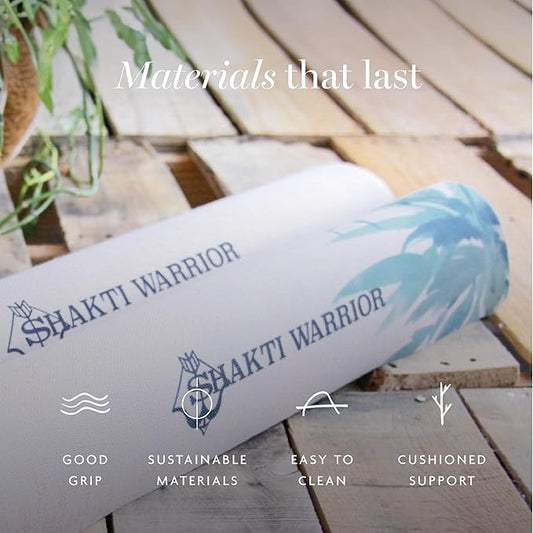 TPE Yoga Mat - Artist Designed, Premium eco friendly mats, Non Slip, Non toxic, Great For Regular & Hot Yoga, Pilates and Workouts (72 inch x 24 inch x 6mm thick)
