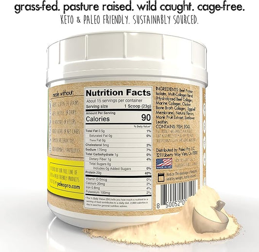 PaleoPro® Protein+ Multi-Collagen (Ancient Cacao)